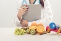 Dietitian doctor Royalty Free Stock Photo