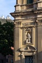 The Dietrichstein Tomb cultural monument with Church of St. Anne, nature preserve Holy Hill with Chapel of Saint Sebastian Royalty Free Stock Photo