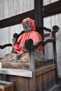 God of protection at Todaiji temple in Nara