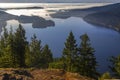 Diez Vistas Hiking Viewpoint Indian Arm Vancouver North Shore Mountains Pacific Nortwest British Columbia Canada Royalty Free Stock Photo