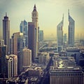 DIFC - Dubai, UAE Royalty Free Stock Photo