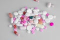 Diferent Tablets pills Royalty Free Stock Photo