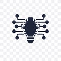 Difference engine transparent icon. Difference engine symbol design from Artificial Intellegence collection. Simple element