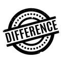 Difference rubber stamp