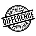 Difference rubber stamp