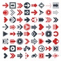 Different arrows elements