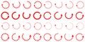 Different arrows sign collection. Arrow icon. Arrow sign. Round Arrow icon
