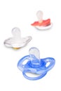 Different Baby dummies isolated