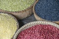 Different beans Royalty Free Stock Photo