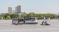 Different boats on the Outer Alster Lake