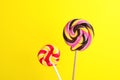 Different bright yummy candies Royalty Free Stock Photo