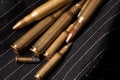 Different Caliber Bullets Royalty Free Stock Photo