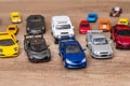 Different car toys Royalty Free Stock Photo