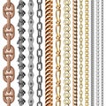 Different chains link vector