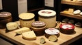 Different cheeses from different parts of the world Royalty Free Stock Photo