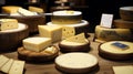 Different cheeses from different parts of the world Royalty Free Stock Photo