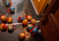 Different christmas balls