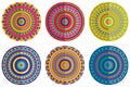 Different circles mandala