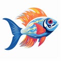 Different color goldfish white dumbo betta marble betta fish goldfish losing color fish cartoon images free carrot Royalty Free Stock Photo