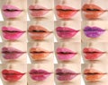 Different color lipstick