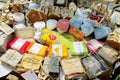 Different color soap sold at souvenir market