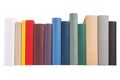 Different colored books