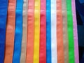 Different Colored layers of non wove fabric Royalty Free Stock Photo