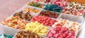 Different, colorful candies Royalty Free Stock Photo
