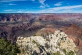 Different colors in the Grand Canyon Valley, Arizona Royalty Free Stock Photo