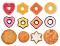 Different cookies