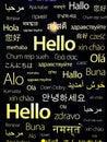 Different countries languages for hello