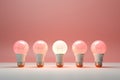 Idea bulb bright concept electricity light Royalty Free Stock Photo