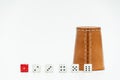 Different cubes symbolize diversity Royalty Free Stock Photo
