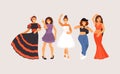 Dance styles vector