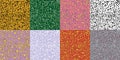 different dotted pattern style pallet- eight patterns in this pallet for background , texture, and as patterns