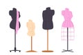 Different dummies vector set