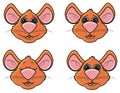 Different emotions mice