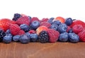 Different fresh berries Royalty Free Stock Photo