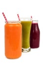 Different fresh smoothies Royalty Free Stock Photo