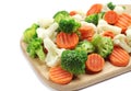 Different frozen vegetables Royalty Free Stock Photo