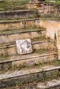 Different Greek statue found at ancient Dion of Katerini, Greece