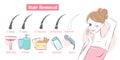 Different hair removal methods