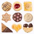 Different handmade cookies 3 Royalty Free Stock Photo