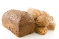 Different healthy brown bread Royalty Free Stock Photo