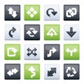 Different kind of arrows icons