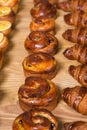 Different kinds of fresh bread Royalty Free Stock Photo