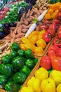 Different kinds of sweet pepper Royalty Free Stock Photo