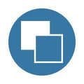 different layers icon in Badge style