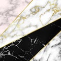 Different marble textures combined into one Royalty Free Stock Photo