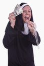 Different nun Royalty Free Stock Photo